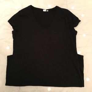 Gap - black t-shirt dress